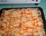 Foto langkah ke 8 dari resep Pizza bumbu kari pedas.