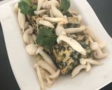Foto langkah ke 7 dari resep Shimeji Spinach Tofu NIC KITCHEN.