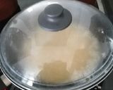 Une image de l'étape 3 de Risotto parmesan et oeuf mollet.