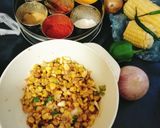 A picture of step 1 of Sweet corn kabab corn cutlet.