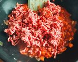 Hình bước làm 3 của món Lasagne Sốt Bò Bằm Bolonaise