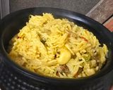 A picture of step 6 of Vegetable pulao.