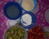 Foto del paso 1 de la receta: Birthday Cake con compota de fresa y kiwi
