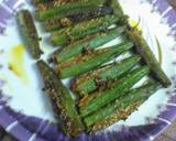 Malai stuff okra recipe step 1 photo