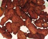 A picture of step 3 of Crispy Chicken in hot sauce.