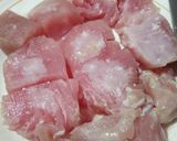 Foto langkah ke 1 dari resep 375) Tuna Bumbu Kuning.