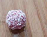 A picture of step 6 of Beetroot Coconut Laddu.