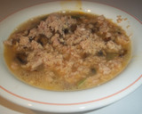 Foto del paso 7 de la receta: Tortilla de ajos tiernos, champiñones y atún