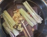 Hình bước làm 2 của món Gan bò rim