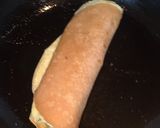 A picture of step 7 of Egg Mushroom Wrap.