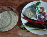 Foto langkah ke 1 dari resep Nasi liwet Teri Medan (Rice cooker).