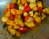 A picture of step 3 of Kerala Sambar.