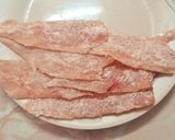 Foto del paso 3 de la receta Tosta de filetes de salmonete frito con pisto