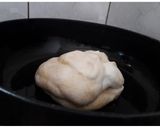 A picture of step 10 of Souffle Pancakes.