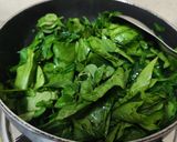 A picture of step 4 of Palak Paneer Methi Matar Saag --- Protein Rich Subji With Seasonal Greens.