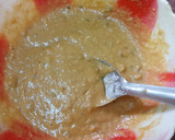 A picture of step 4 of Gulgule (dry fruits flavoured).