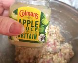 A picture of step 1 of My Stuffing mix N"2 sausage & Bacon with Apple. 😁.