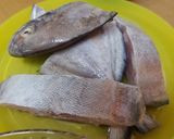 Gambar langkah 1 resipi Kari Ikan Bawal Tanpa Santan.