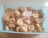 A picture of step 2 of Banana chocolate ice-cream.