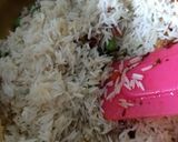 A picture of step 5 of Tamato methi pulao.