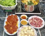 Hình bước làm 9 của món Lẩu dê #bepdonghuong #hanoi #hcm