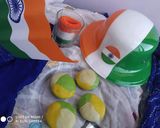 A picture of step 7 of Tri Colour Peda.