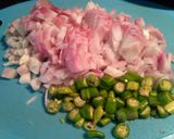 A picture of step 1 of Indori style Poha !!.