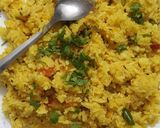 फ्राइड चावल (fried chawal recipe in Hindi) रेसिपी चरण 3 फोटो