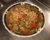 Une image de l'étape 7 de Soupe asiatique épicée aux blettes, tomate et bouillon de chevreau.