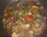 Foto langkah ke 4 dari resep Ayam & bakso teriyaki.