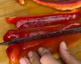 A picture of step 2 of Chicken Strips with Roasted Bell Peppers.