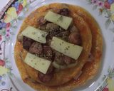 Foto langkah ke 5 dari resep Easy Bread Pizza Saos Teriyaki.