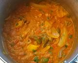 A picture of step 7 of Chicken Jalfrezi.