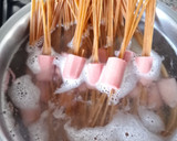 Foto del paso 1 de la receta: Salchichas con spaghetti