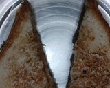 A picture of step 4 of Aloo toast.