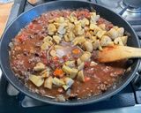 Une image de l'étape 14 de Bœuf aux tomates, champignons et carottes violettes (pour pâtes ou riz).
