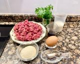 A picture of step 1 of Garden-Style Meatballs – Extra Fluffy.