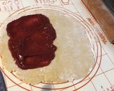 Une image de l'étape 2 de Roly poly aux cerises et kiwis (dessert anglais revisité).