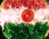 तिरंगा चीला (tiranga cheela recipe in Hindi) रेसिपी चरण 3 फोटो
