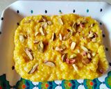 A picture of step 3 of Mango Kalakand.