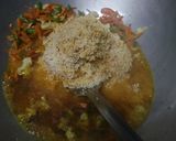 শ্যামা চালের পোলাও(shyama chaler polau recipe in Bengali) রেসিপি ধাপ - 4 ছবি
