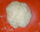 A picture of step 2 of Eggless Baked Colored Doughnut.