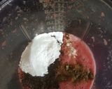 A picture of step 2 of Watermelon popsicle.