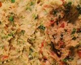 A picture of step 2 of Chickpea patty.