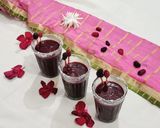 A picture of step 3 of Mulberry shots.