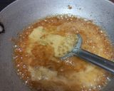A picture of step 4 of Besan Suji Halwa.