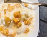 Gambar langkah 4 resipi Mango Bingsu (ais mangga sedapp bedaah).
