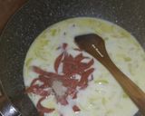 Foto langkah ke 3 dari resep Fettuccine Carbonara.