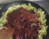 Gyors, hagymás - dinsztelt csirkemáj recept fázis 4 fotója