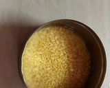 A picture of step 1 of Crispy moong dal fry.